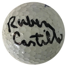 Ruben Castillo Autographed MaxFli 3 Golf Ball