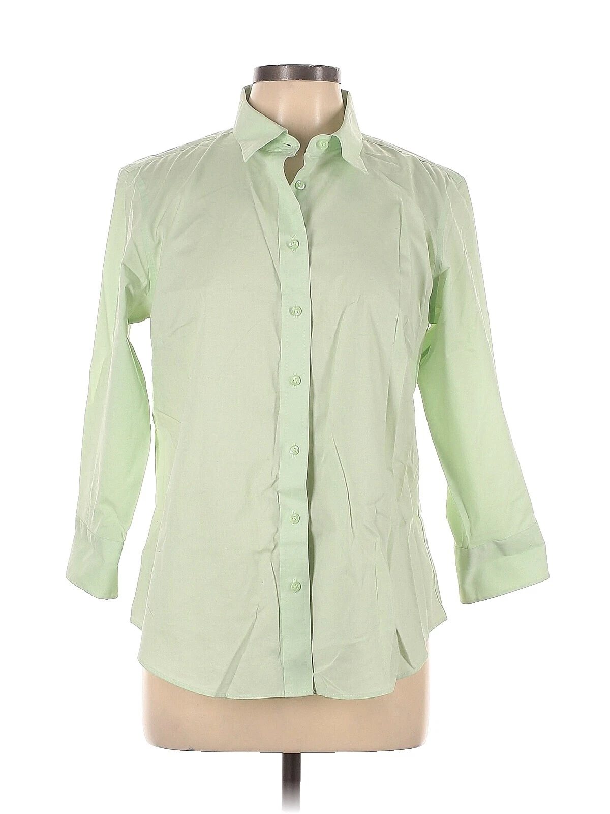 Patrón sólido algodón Lady Hathaway Tops para mujer