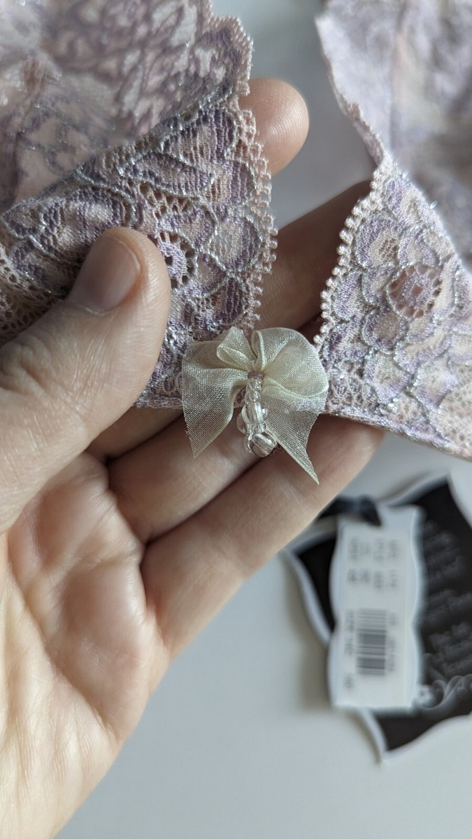 Vtg Chantal Thomass for Victoria's Secret RARE SET 34C Bra S Thong