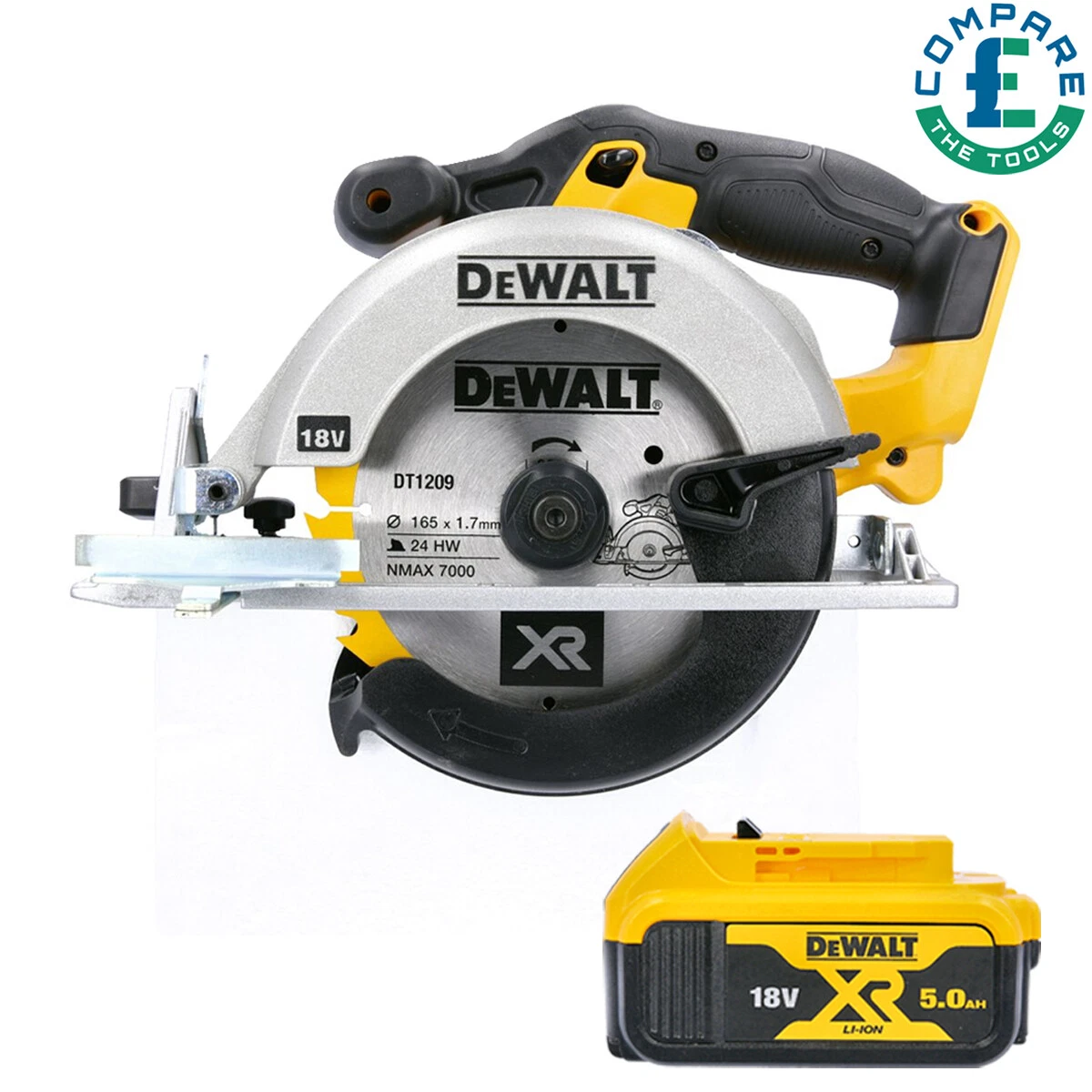 Dewalt 165mm circular sale saw