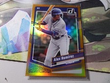 2023 Panini Donruss Holo Orange Alex Ramirez #138