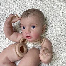 Painted 24In 3D Skin Reborn Dolls Unassembled Baby Doll Kit DIY Missy Parts Toys