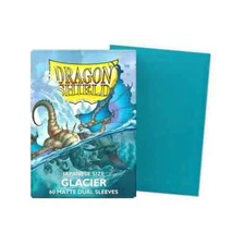 Dragon Shield 60CT Matte Dual Sleeves – Glacier – YuGiOh Mini Japanese Size