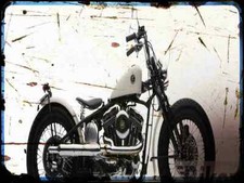 Insegna in metallo A4 moto tipo 8 Zero Engineering