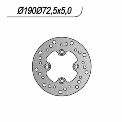 Disque De Frein Honda TRX Sportrax, Fourtrax 300... 220 Mm NG Brake