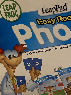 Leapfrog LeapPad Easy Reader Phonics Kit 2 New | eBay