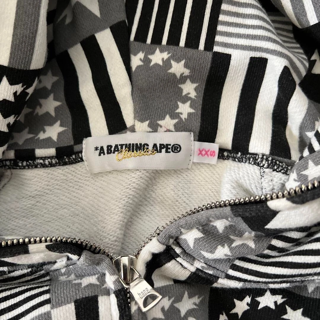 A BATHING APE (BAPE) Giacca con cappuccio BATHING APE BAPE Star STA modello generale da uomo taglia XXS da JP