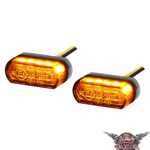 Motorrad LED 3in1 Blinker Rücklicht Bremslicht Verkleidung Verkleidungsblinker - Bild 7 von 8