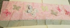 Antique Chic Brand Pink Multicolor 3D Butterfly Decorative Window Valance 48x14