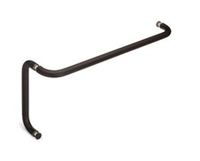 Opus II 24" Cuttable Towel Bar and 6" Pull Shower Door Combo - Oil Rubbed Bronze