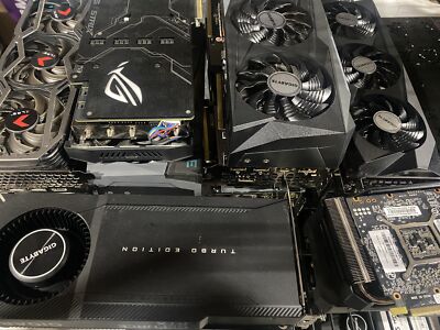 BAD MSI GeForce RTX 3080 10GB VENTUS 3X PLUS 10G OC LHR GPU Video Card  (As-Is) - Main Image