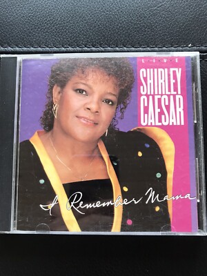 SHIRLEY  CAESAR  -   Live -  I Remember Mama ,  CD  1989 ,   Gospel, Funk , Soul