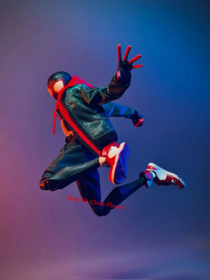 1/12 Miles Spiderman Hoodie Shorts Set Model for 6