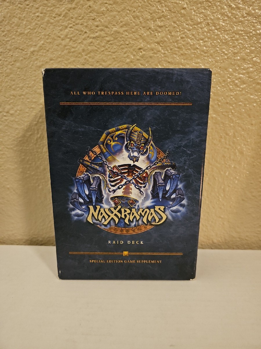 World of Warcraft TCG: Naxxramas Raid Deck (2009) - OPEN / SEALED
