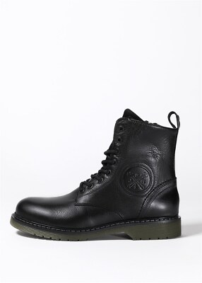 John Doe Sixty Black Lady Boots Gr. 41 EU - Schwarz, Damen Motorrad Stiefel