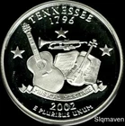 2002-S 50 State Quarters Tennessee Proof — photo from another recent sale