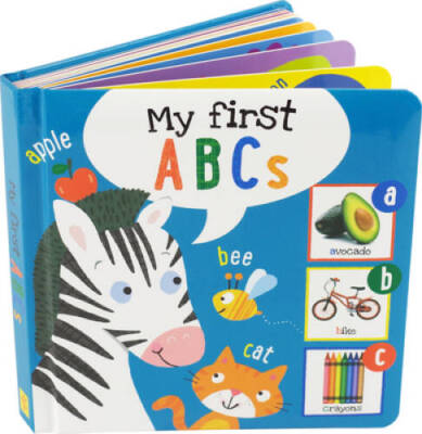 My First ABCs Padded Board Book (Board Books) - Board book - GOOD