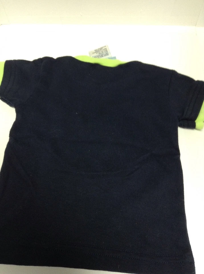 Carter's 18 month Navy Blue Graphic planes & Pilot T-shirt EUC - Image 4 of 4