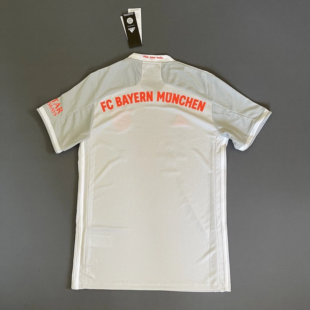BAYERN MUNICH JERSEY 20/21 AWAY SIZE S ADULT SOCCER FOOTBALL 
