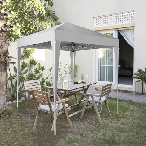 6.5x6.5ft Pop Up Canopy Tent, Outdoor Tent Canopy Foldable Portable Canopies - Picture 9 of 18