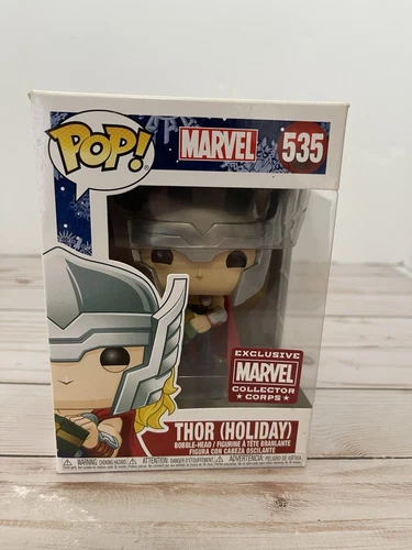 Funko Pop Marvel Exclusive Thor (Holiday) 535 Marvel Collector Corps
