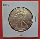 2015 USA American .999 Fine Silver Eagle Uncirculated 1 ounce Dollar Coin