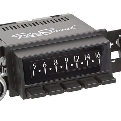 RetroSound SCP - bedruckte Displayschutzfolie, MW, 3er Set