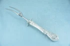 Reed & Barton Francis I Sterling Silver 11-1/4" Large Roast Carving Fork No Mono