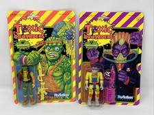 Toxic Crusaders Super7 Reaction Figures LOT Radiation Ranger Major Disaster NEW
