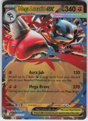 Mega Lucario ex - 113/217 - Double Rare - Ascended Heroes