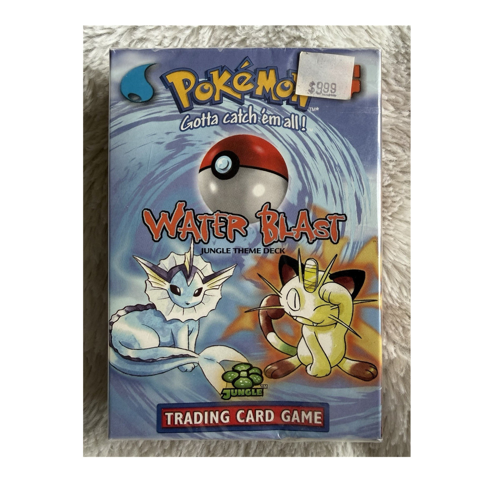 1999年ポケモンカード 英語版 旧裏 Water Blastジャングル まとめ Pokémon TCG Jungle Water Blast Theme Deck 60 Cards 1999 Wizards of