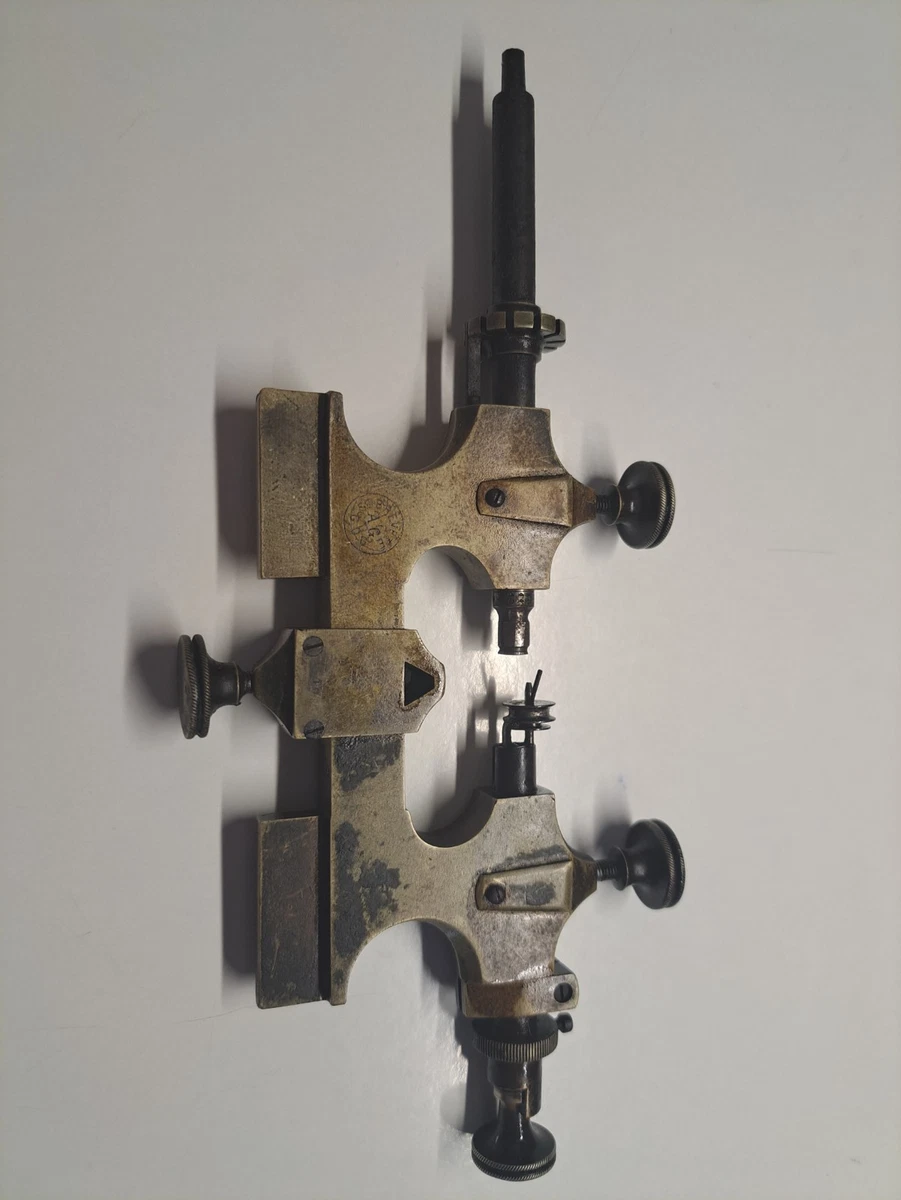 Tour Ancien, Outil Populaire Pour Horloger Ou Mécanicien, Art Populaire, Bon état, Occasion