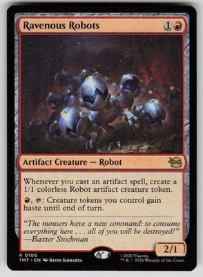 Ravenous Robots R Teenage Mutant Ninja Turtles 106 NM