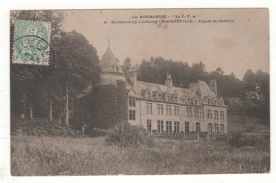 CPA 50 - NACQUEVILLE: FASSADE DES SCHLOSSES (GRIFF) GESCHRIEBEN 1906