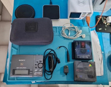 Sony Minidisc Walkman MZ-R3 con telecomando, custodia, accessori + 6 Minidisc