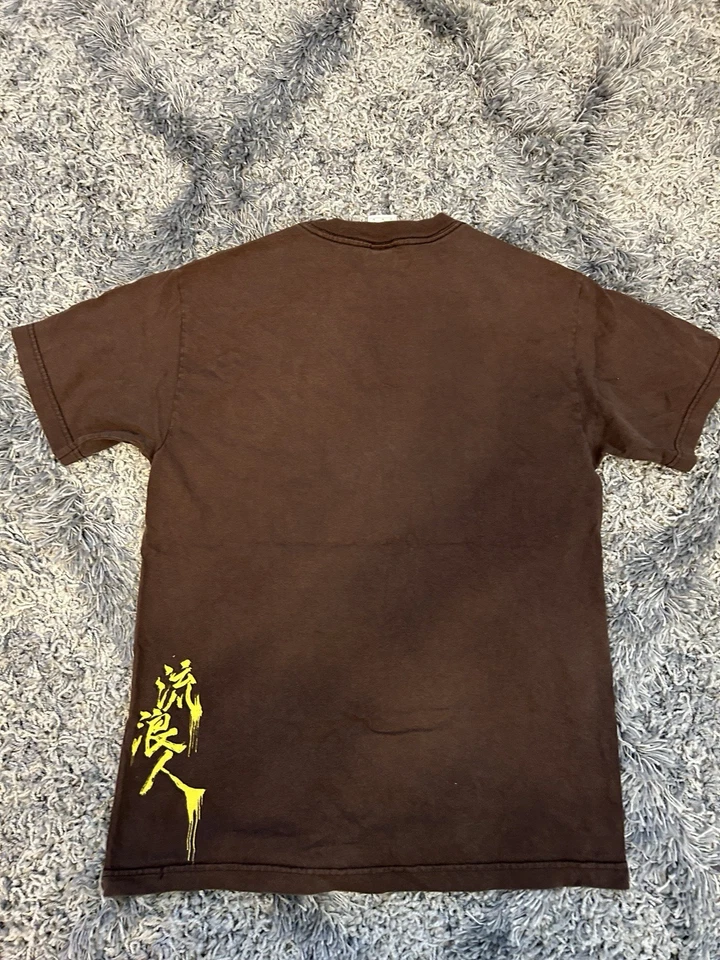 Camiseta De Colección Rurouni Kenshin Anime Japonés Gráfico Dibujos Animados Talla Mediana Foto 3 de 4