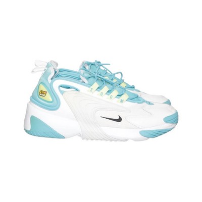 Nike Air, Trainingsschuhe, Größe: 43, model: zoom 2k, Weiß/Blau/Gelb #uMk