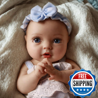 Babeside Lifelike Reborn Baby Dolls Girl Terry - 12 Inch Silicone Full Body