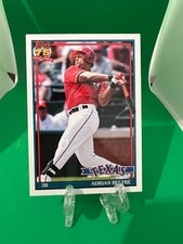 2026 Topps Series 1 Adrian Beltre 1991 Insert Texas Rangers