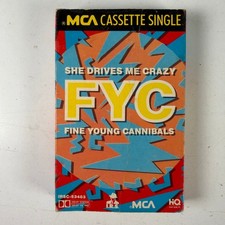Fine Young Cannibals She Drives Me Crazy Cassette 1988 MCA IRS Single HQ