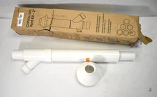Diversitech Concentric Vent Kit White 2" White Pipe Assembly Furnace Exhaust