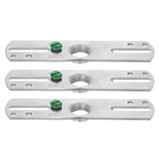 3 Set Light Crossbar Kit, with 1/4IP Center Hole Ceiling Light Bracket