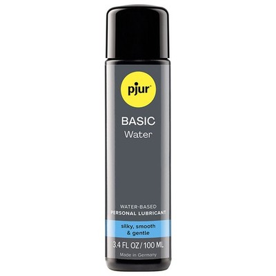 Pjur Basic Silky Smooth & Gentle Water Based Personal Lubricant 3.4 oz