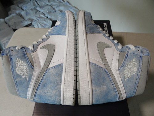 Nike Air Jordan 1 I Retro OG High Hyper Royal SZ 7.5 MENS 555088-402 GREAT SHAPE - Picture 4 of 7