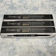 The Crème Shop Micro Brow Retractable Brow Pencil + Spooley Blonde - Lot of 3
