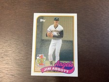 1989 Topps - Jim Abbott #573 (RC)