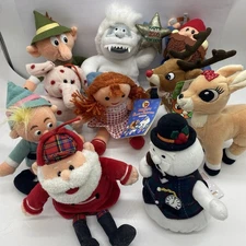 10 vtg 1998 -00 CVS Rudolph The Red-Nosed Reindeer Misfit Plush Stuffins Beanies
