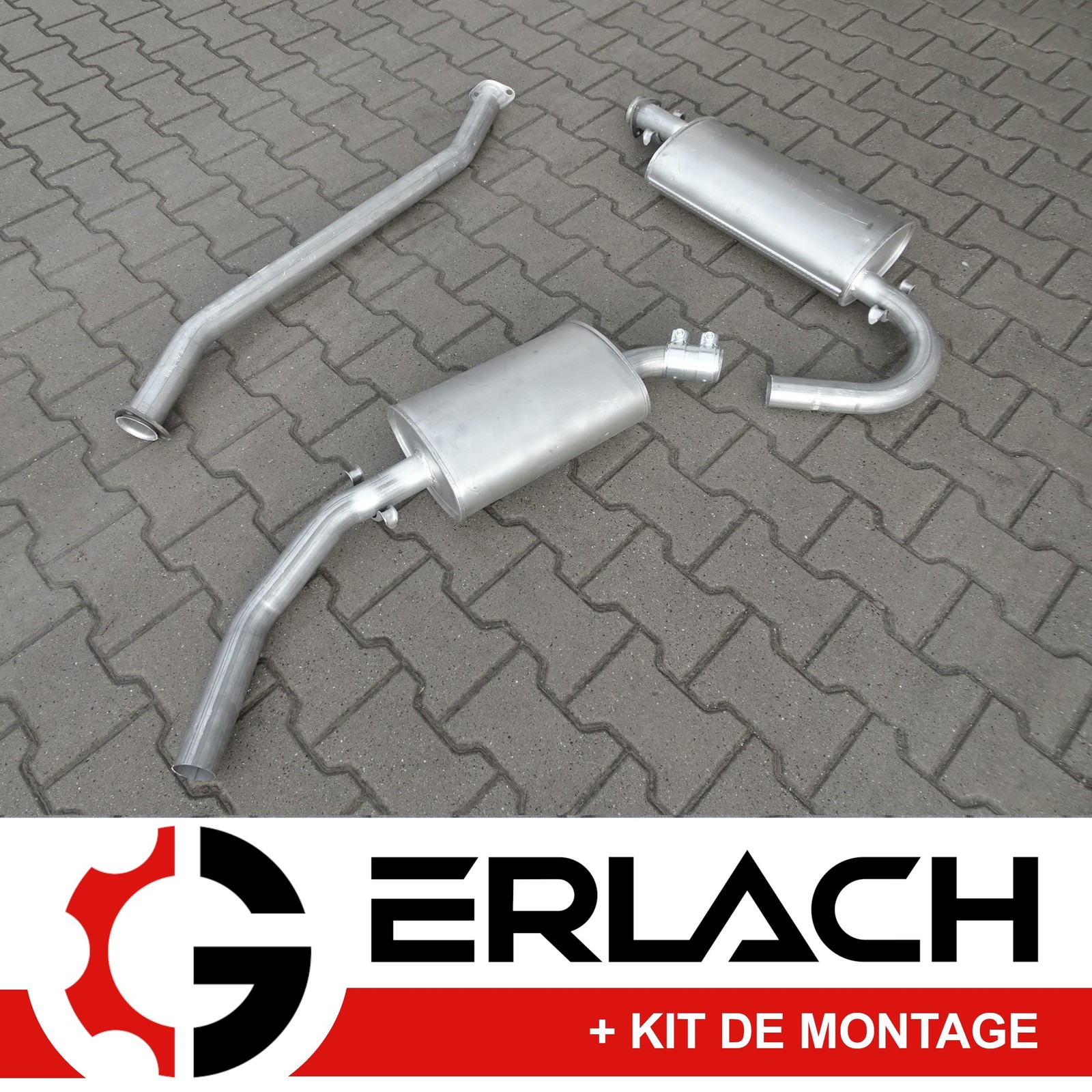 Échappement silencieux Jumper 1.9 D, Ducato 2.5 et Boxer I - Pièce de rechange 2753