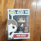 Funko Pop! Vinyl Star Wars Han Solo #169 Galactic Convention Exclusive Figure
