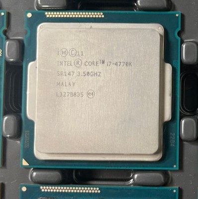 Lot of 2 ~Intel Quad-Core i7-4770K @3.50GHz LGA1150 Processor SR147 CPU ~Tested